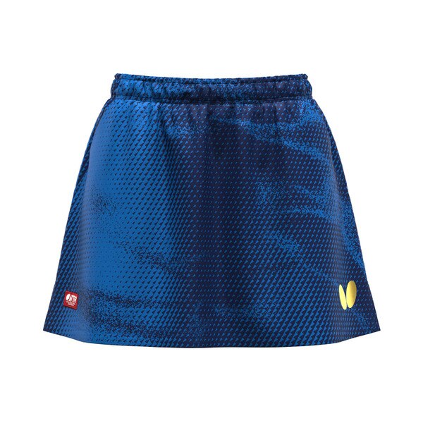 Butterfly Elistar12 Table Tennis Skirt - Dark Blue - Front